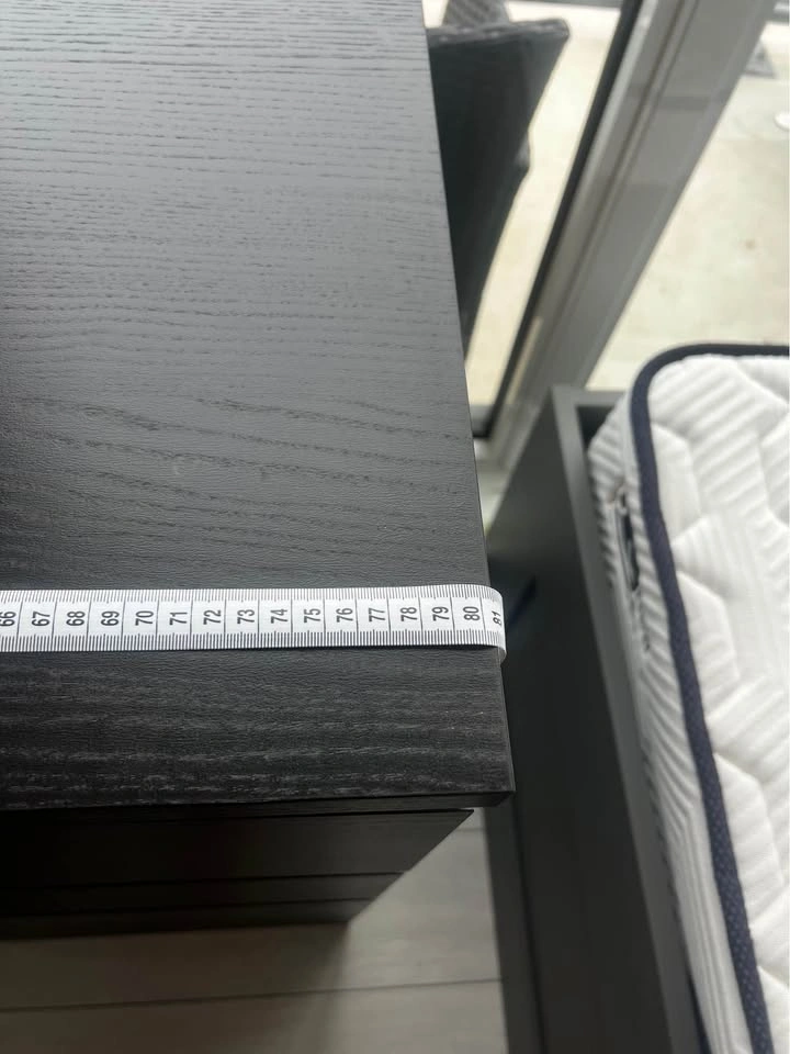 Black 4 drawer dresser - photo 5