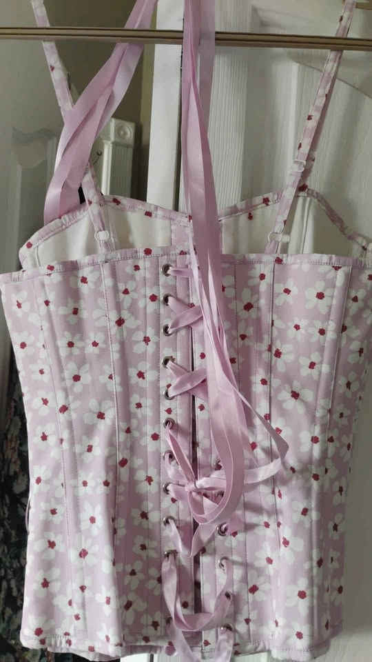 Pink Flower Cute Corset - photo 3