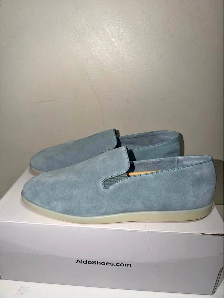 New Aldo Suede Men Slip-On Shoes - Size 10.5 & 12 US