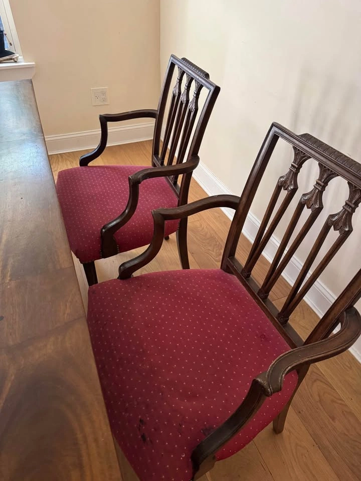Wooden Table with Bench + Chairs - photo 2