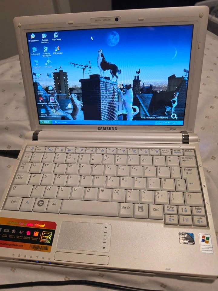 Nostalgic Samsung NC10 Laptop - photo 2