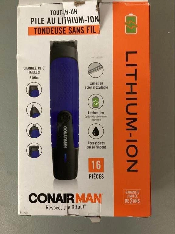 CONAIR MAN GMT1800C I-CUT TRIMMER, BLUE 16 PC - photo 3