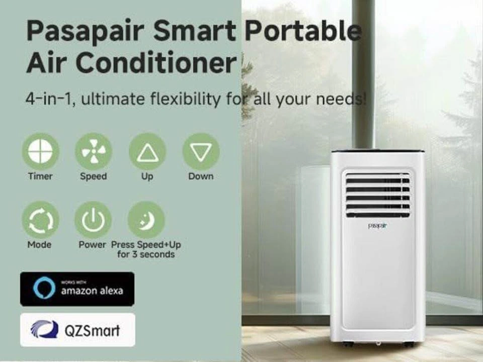 BRAND NEW BOX OPEN PORTABLE AC 10000BTU WIFI & DEHUMIDIFIER - photo 2