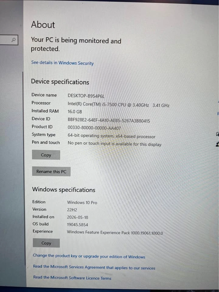 Gaming PC Setup – GTX 1060 6GB / i5 / 16GB RAM - photo 3