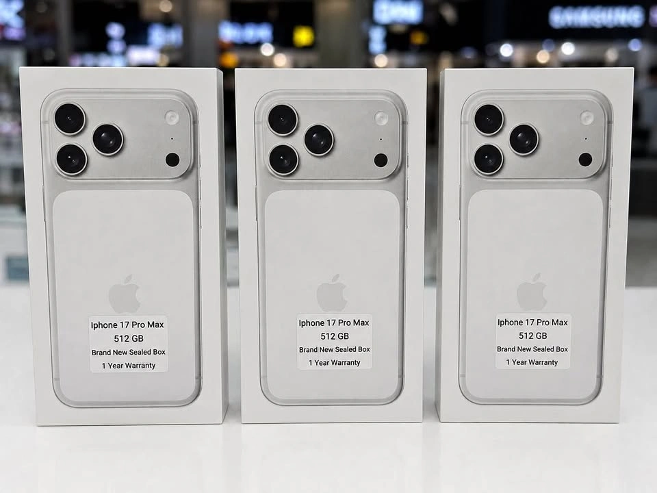 iPhone 17 pro max brand new sealed 512gb