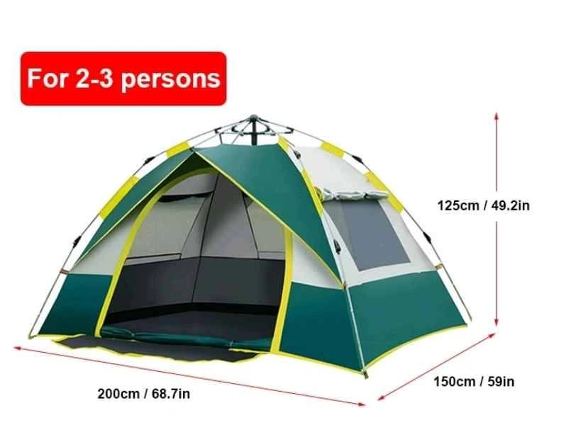 Instant Pop Up 2-3 Person Camping Tent - photo 2