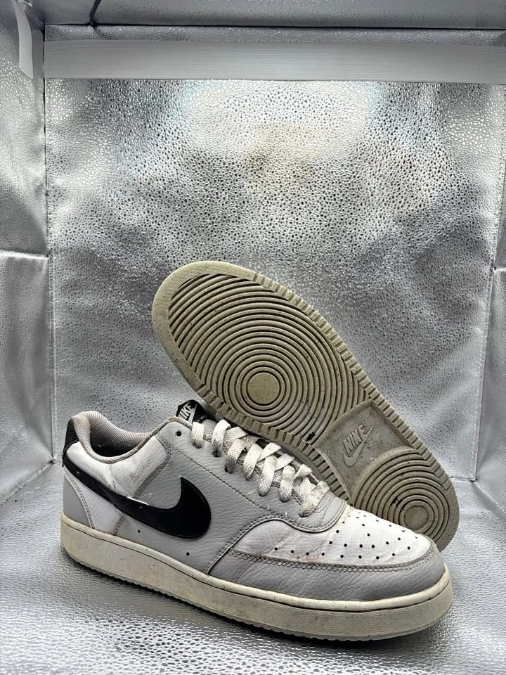Nike court vision low grey fog