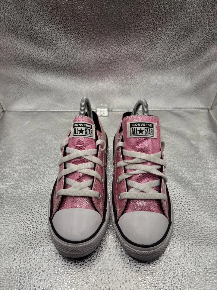 Converse chuck taylor allStar low glitter pink - photo 2
