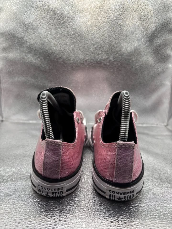 Converse chuck taylor allStar low glitter pink - photo 4
