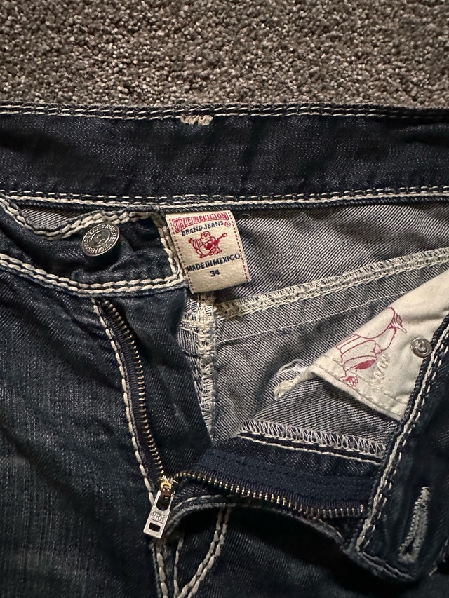 true religion jeans size 34x30 - photo 4