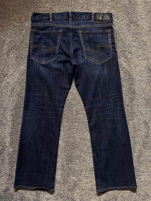 Silver Jeans Co. Zac Dark Wash Jeans Size 36x32 - photo 5