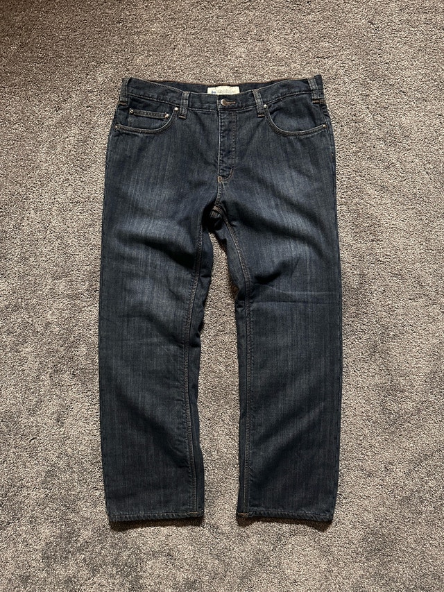 WindRiver Flannel Lined Dark Denim Jeans Size 36x30 - photo 2