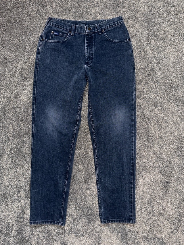 vintage Lee high waist denim jeans size 34x32 - photo 2