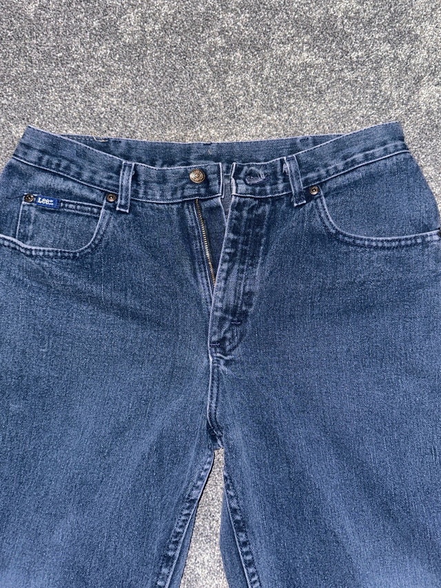 vintage Lee high waist denim jeans size 34x32 - photo 3