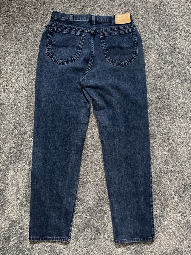 vintage Lee high waist denim jeans size 34x32 - photo 5