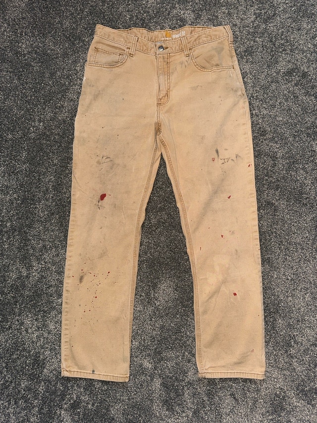 carhartt canvas work pants size 32x30 - photo 2
