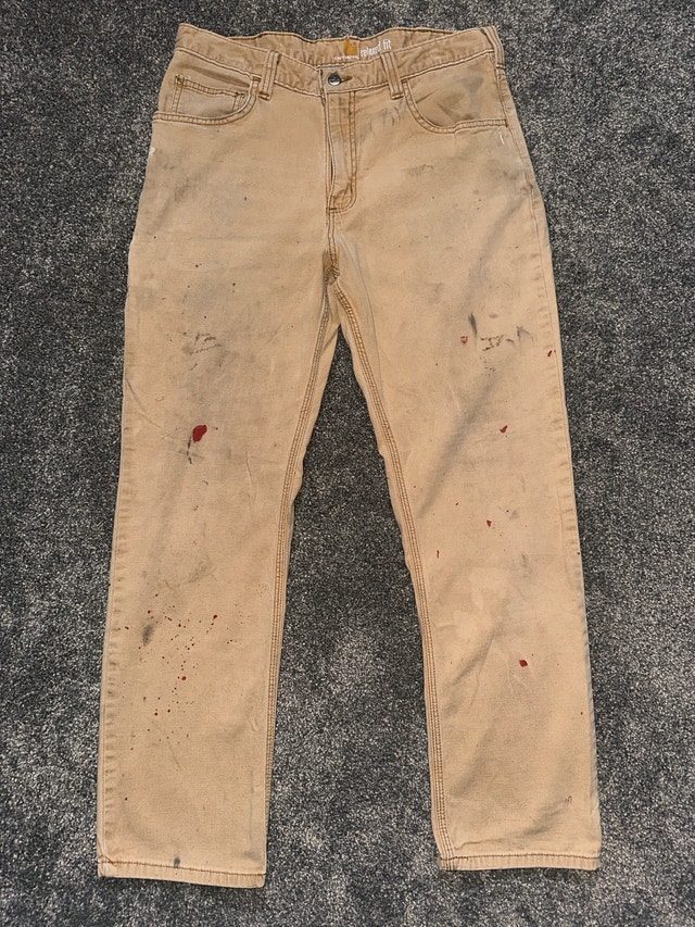 carhartt canvas work pants size 32x30 - photo 3