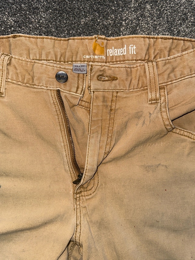 carhartt canvas work pants size 32x30 - photo 4