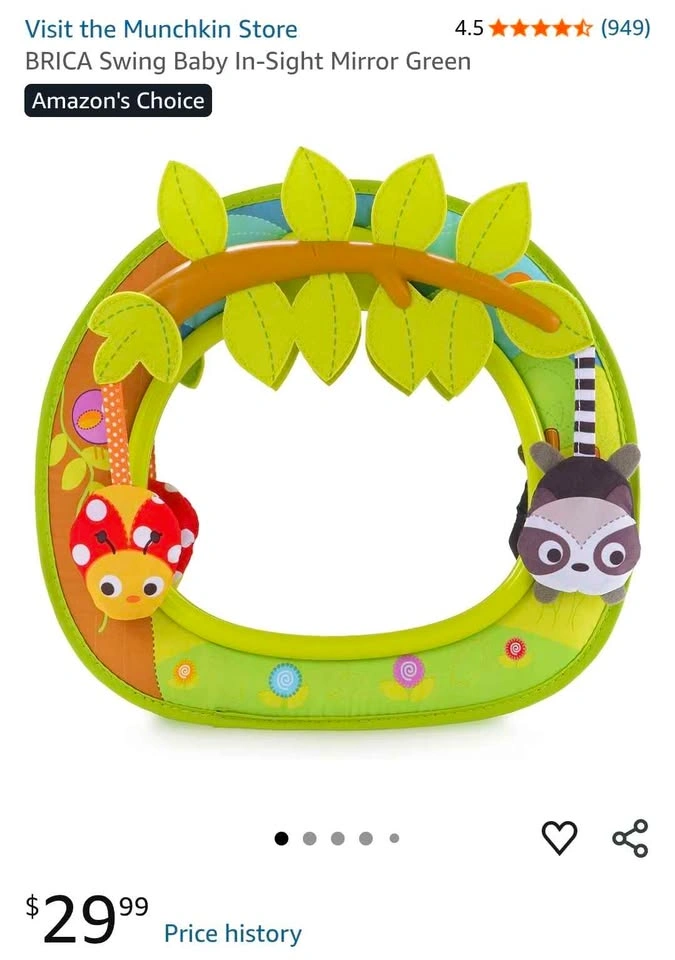 Munchkin Brica Swing Baby In-Sight Car Mirror - photo 4