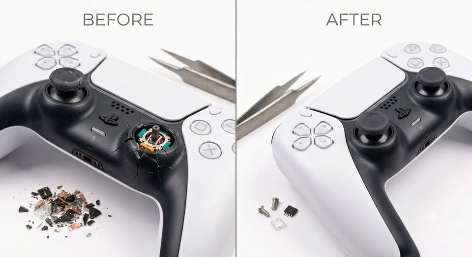 PS5 DualSense Controller Joystick + Install | Stick Drift Fix
