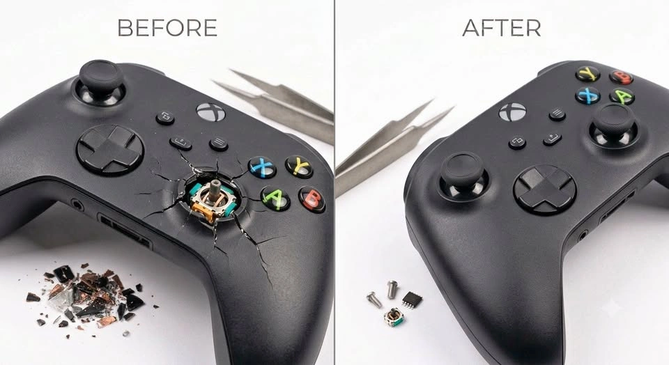 Xbox Controller Joystick + Install | Drift & Button Issues