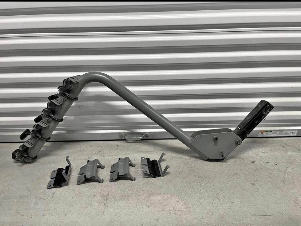 Bicycle rack with hitch - 4 bikes