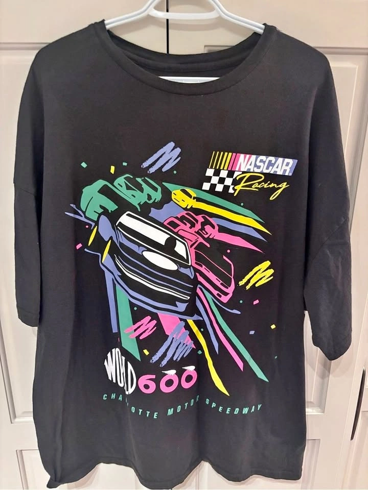NASCAR Racing World 600 Charlotte Motor Speedway Graphic T-Shirt