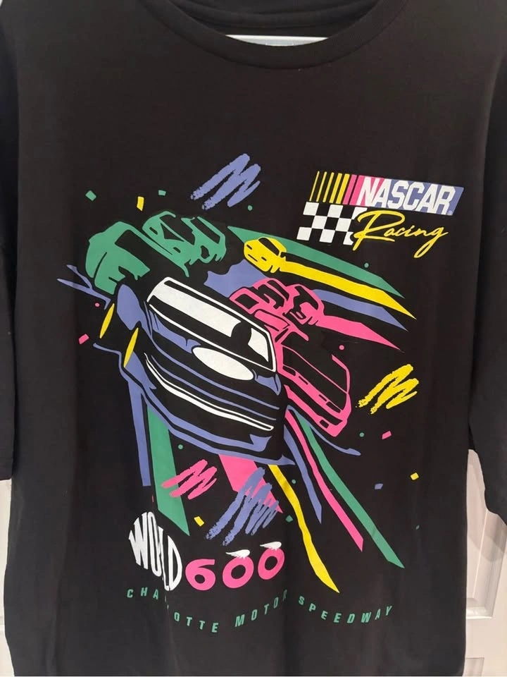 NASCAR Racing World 600 Charlotte Motor Speedway Graphic T-Shirt - photo 2
