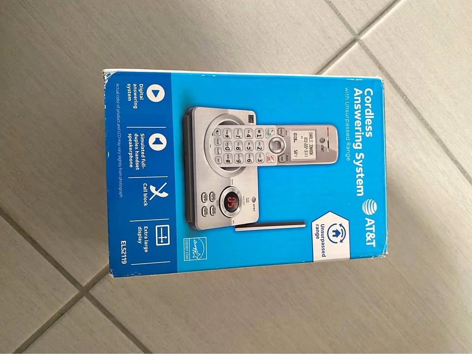AT&T EL52119 Cordless Answering System