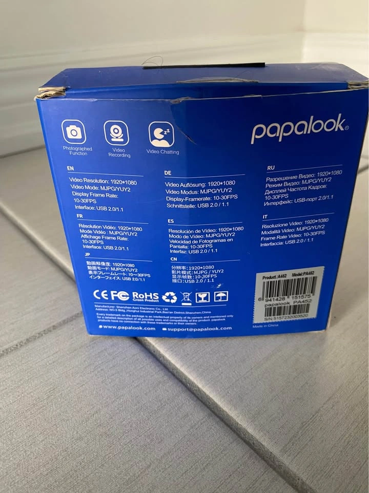 papalook HD 1080P Web Camera - photo 3