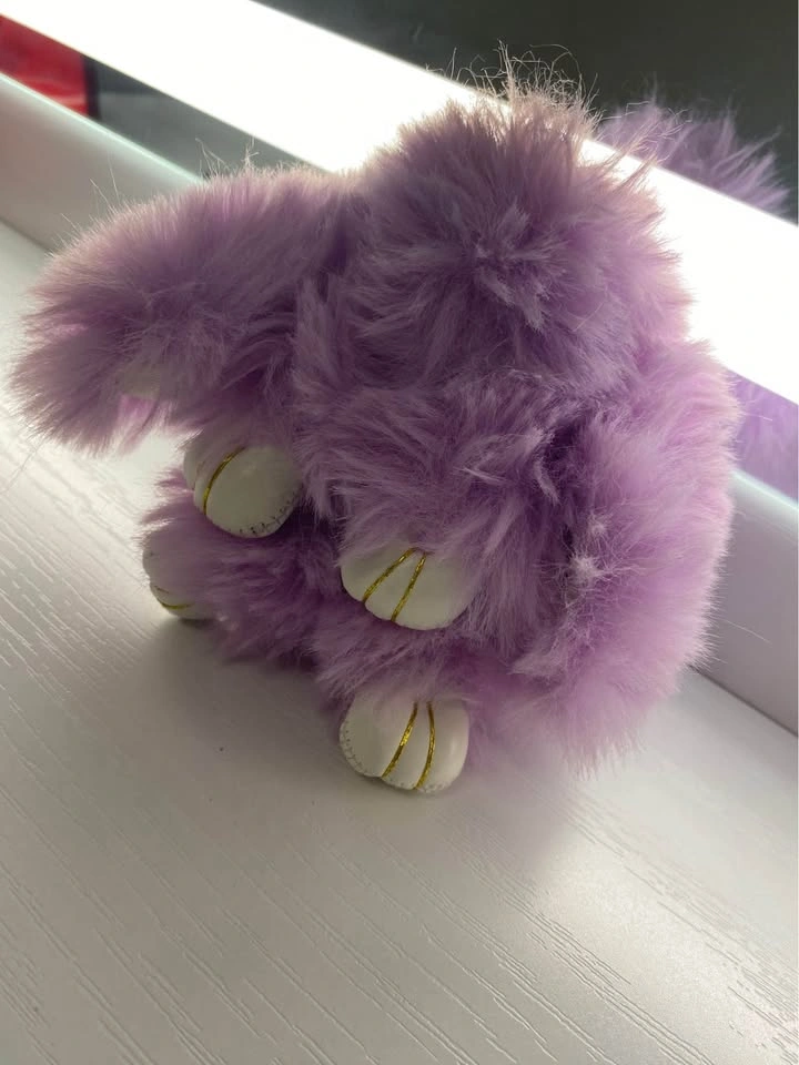 Purple Bunny and Hamburger Maze Keychains - photo 3