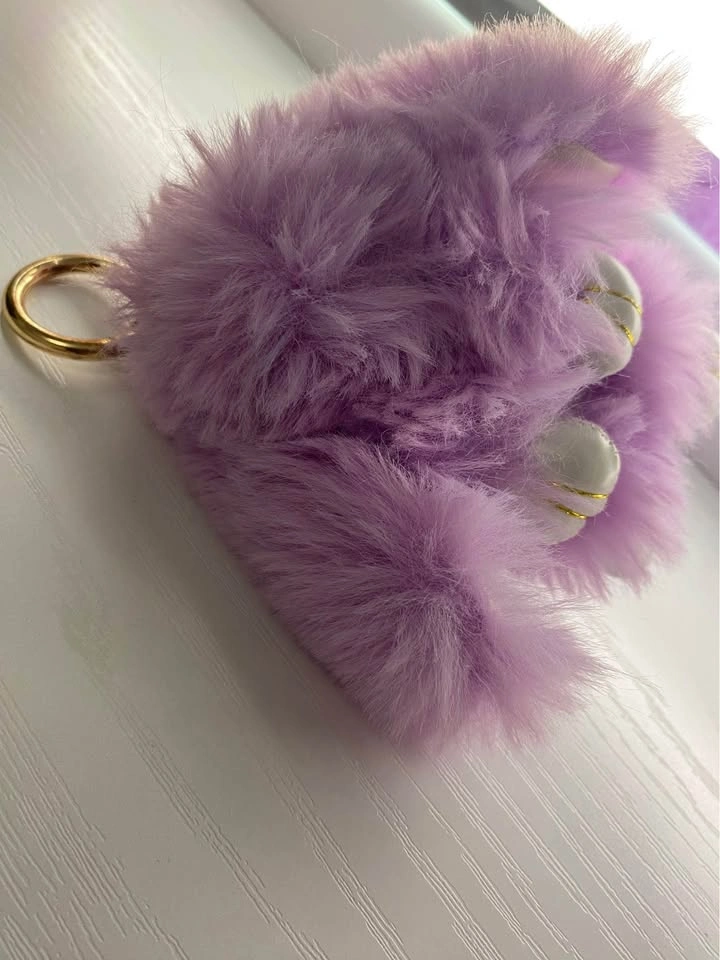 Purple Bunny and Hamburger Maze Keychains - photo 4