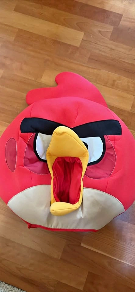 Angry Bird Red Head Costume Halloween Hat Accessory