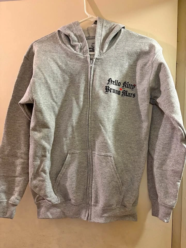 Hello Kitty x Bruno Mars Zip-Up Hoodie