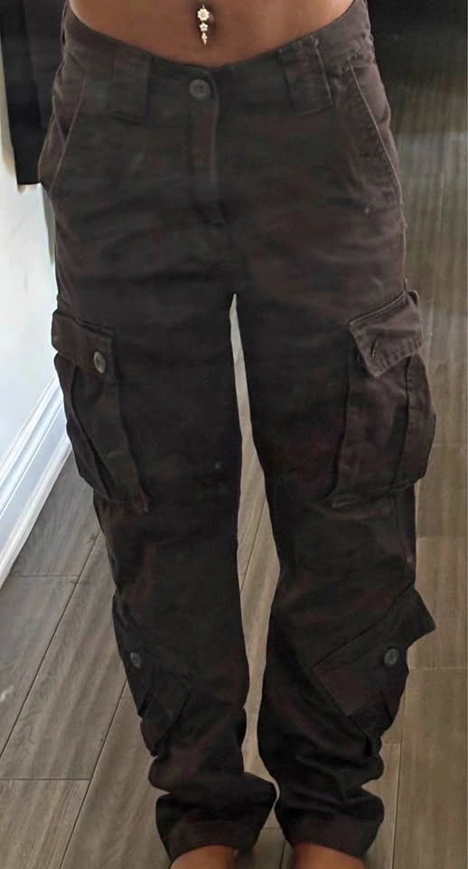 Women’s Black Cargo Pants