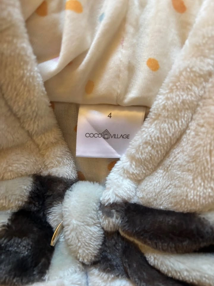 Coco Village Zebra Fluffy Onesie - photo 3