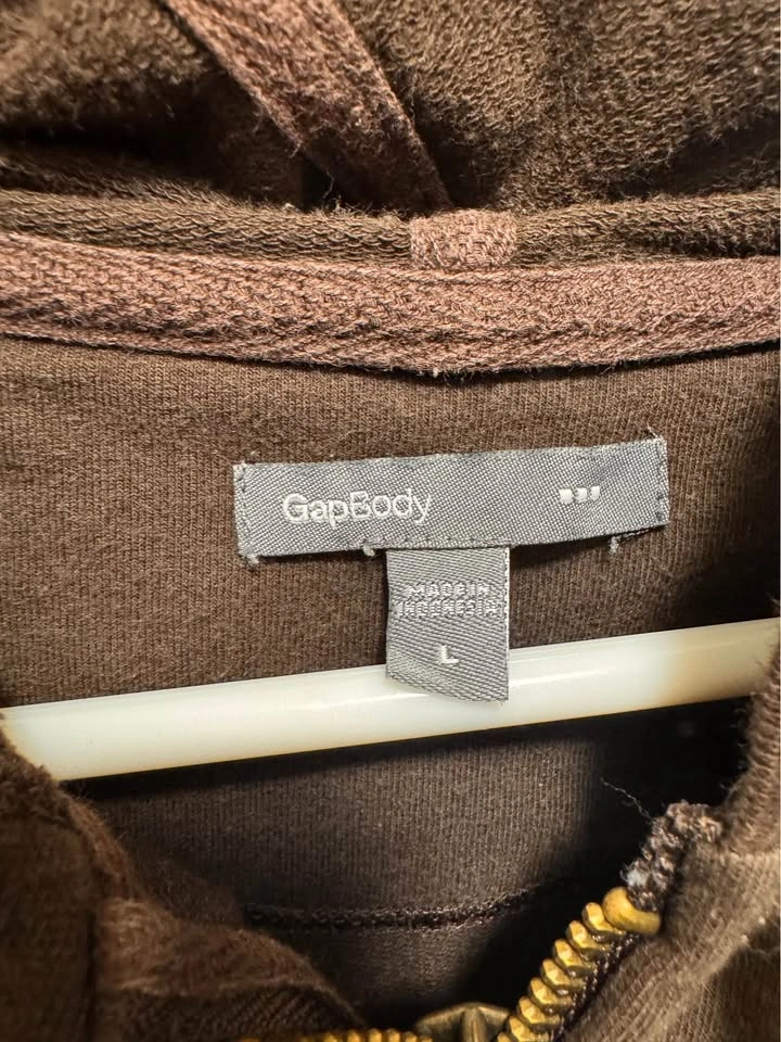 Y2K brown zip up - photo 2