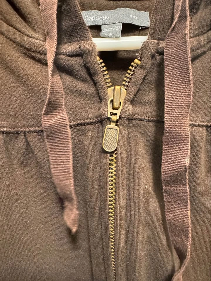 Y2K brown zip up - photo 3