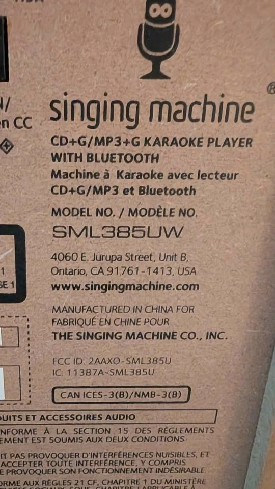 Singing Machine Karaoke - photo 2