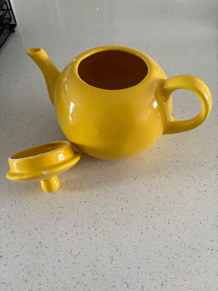 Yellow teapot - photo 3