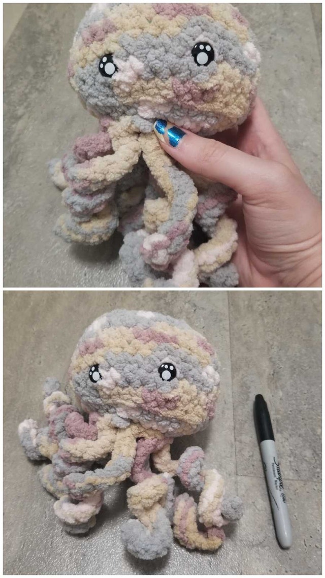 crochet pillow & plush set - photo 5