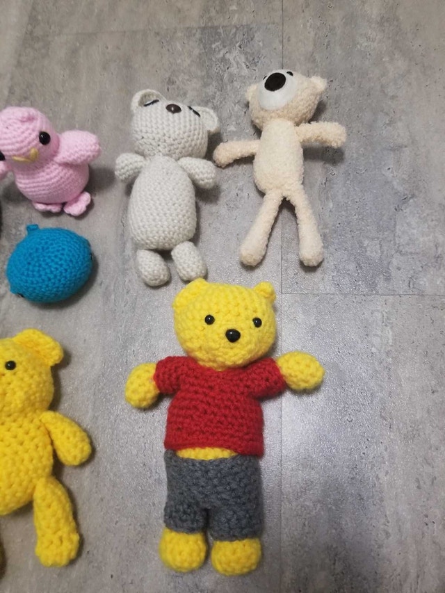 crochet plush All for $5 bears etc - photo 3