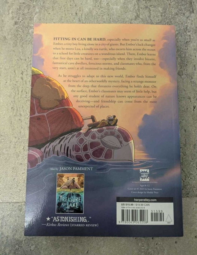 Graphic Novel Ember & The Island Of Lost Creatures - photo 3