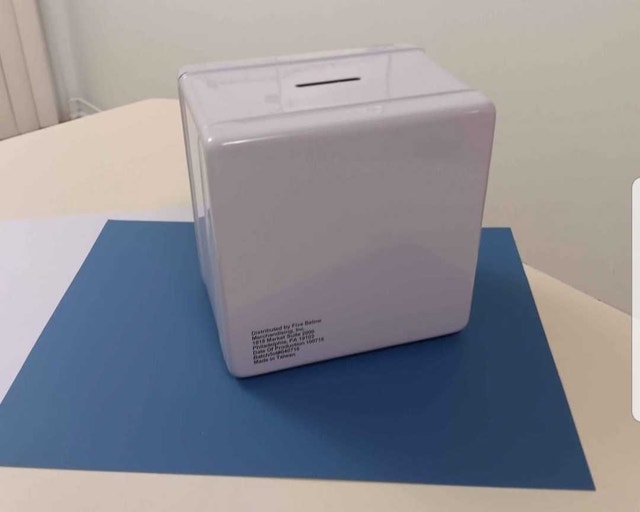 Cute Purple Small Cube Safe - photo 2