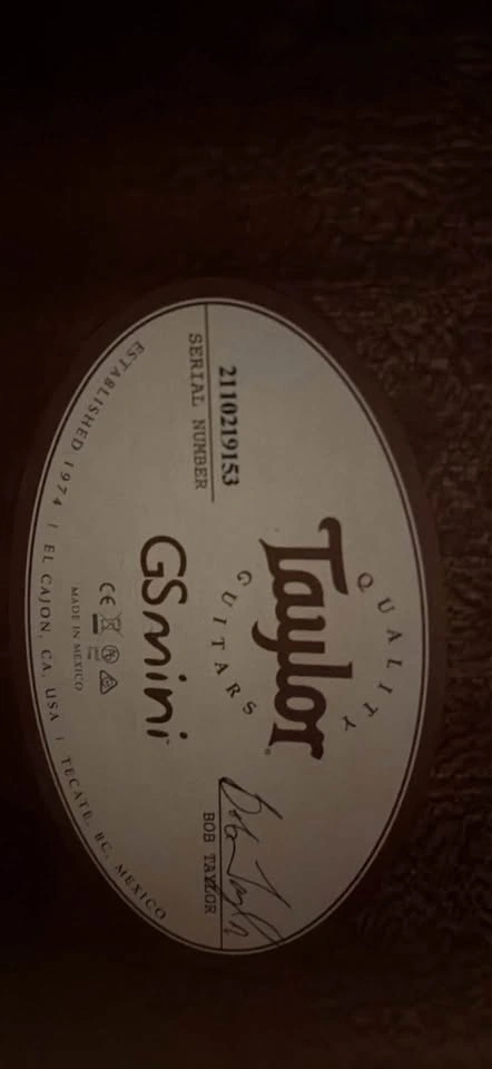 Taylor GS Mini-e Walnut Acoustic-Electric Guitar - photo 2
