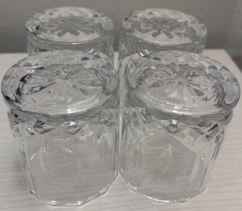 Cocktail/ Whiskey Glasses Set of 4, Premium Vintage, Barely Used - photo 4