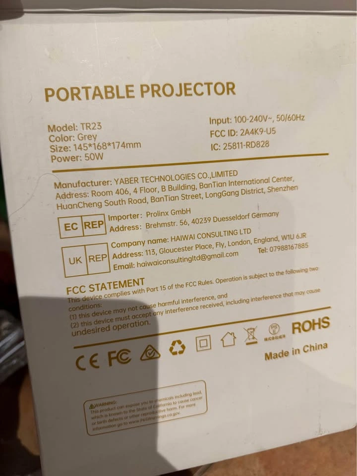 TOPTRO TR23 Portable Projector - photo 5