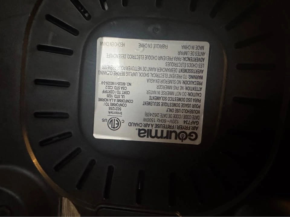 Gourmia 7 Quart Digital Air Fryer with 12 One Touch Presets - photo 5
