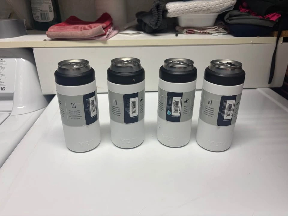 Set of 4 NEW YETI Rambler Colster Slim Can Insulators - photo 2