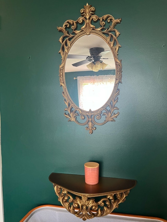Turner Wall Shelf and Mirror
